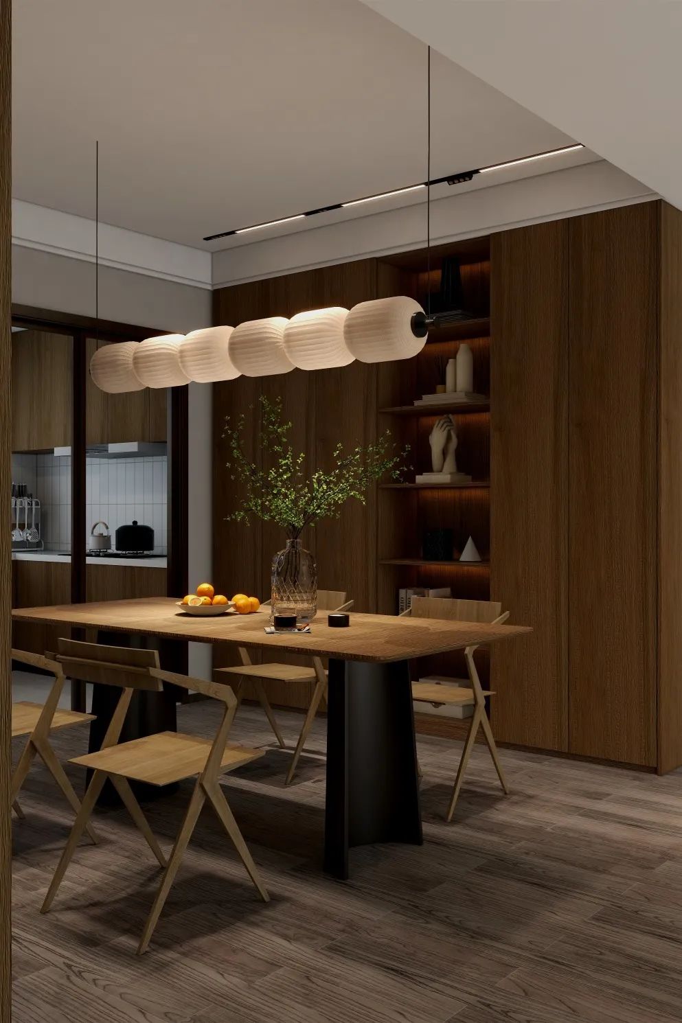 金鲁丽精板丨深色系原木风室内设计分享：追求生活的本味！