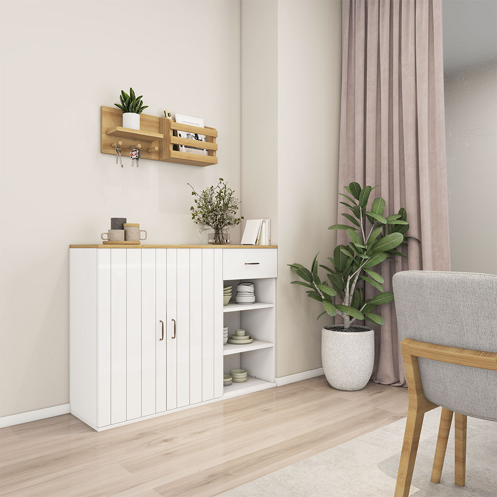 双门单抽餐边柜