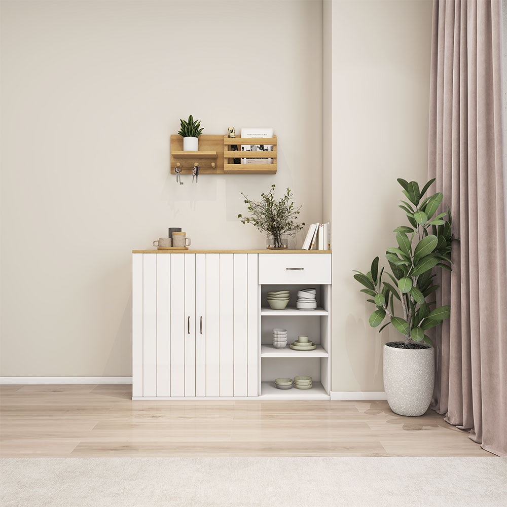 双门单抽餐边柜