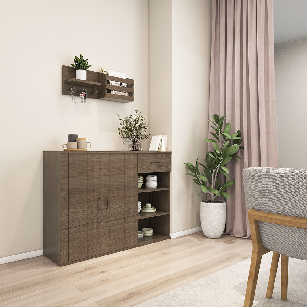 双门单抽餐边柜